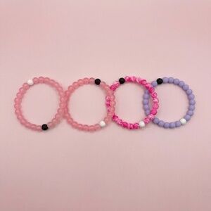 NWOT Pink & Blue Lokai‎ Bracelet Set